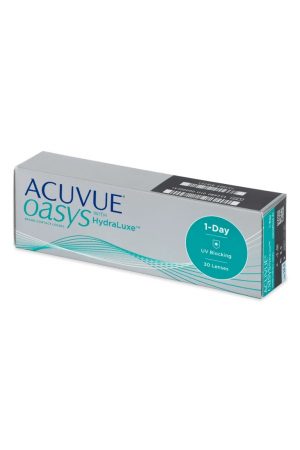 Oasys 1-Day with Hydraluxe Clear Contact Lenses - Pack of 30